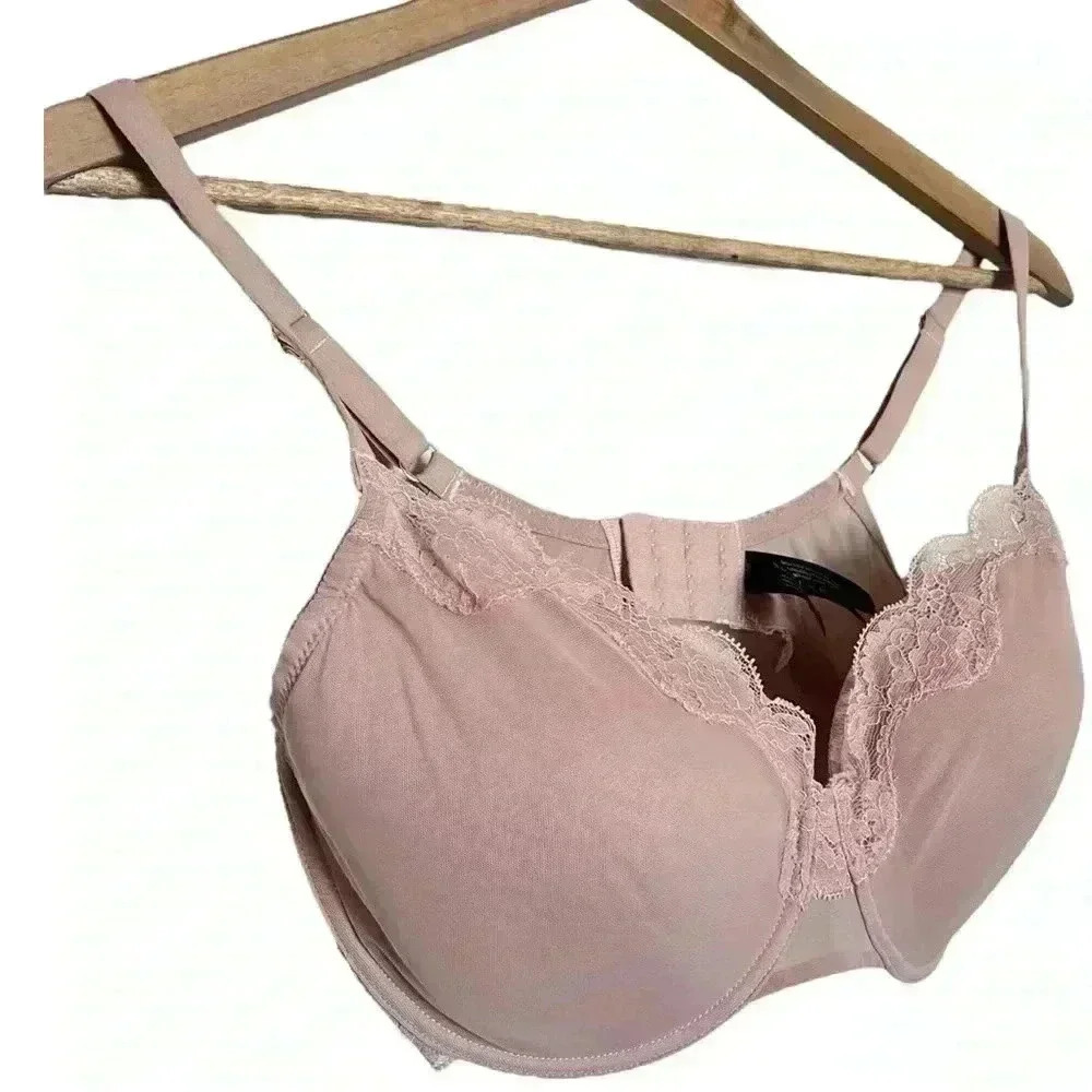 NATORI Elusive Full Fit Bra Pink Lace Underwire | Size 36DDD (Style #741199) - Picture 5 of 7